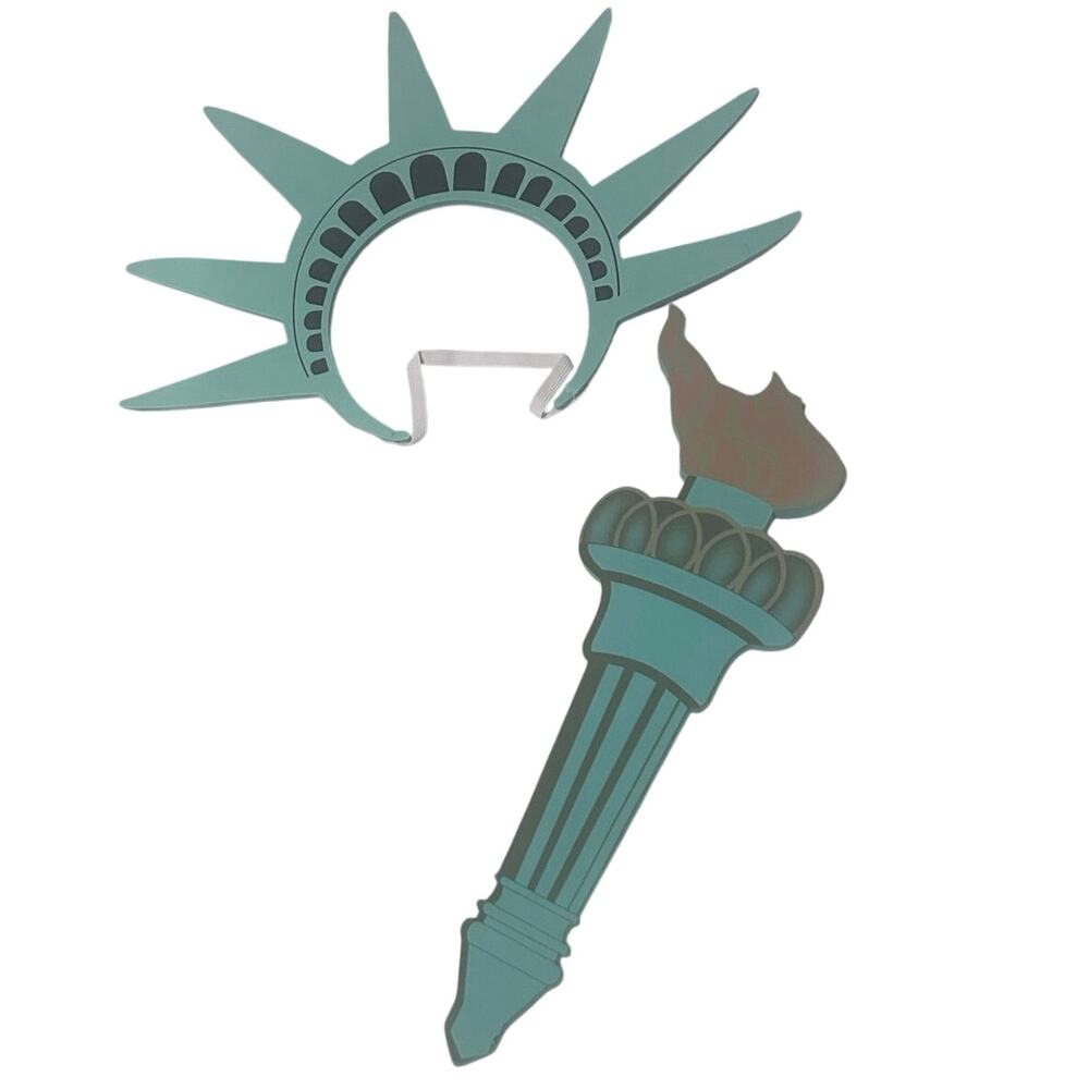 Sexy Statue of Liberty Costume - Cosplay - Patriotic - Lady Liberty- ADULT LARGE - Picture 5 of 5